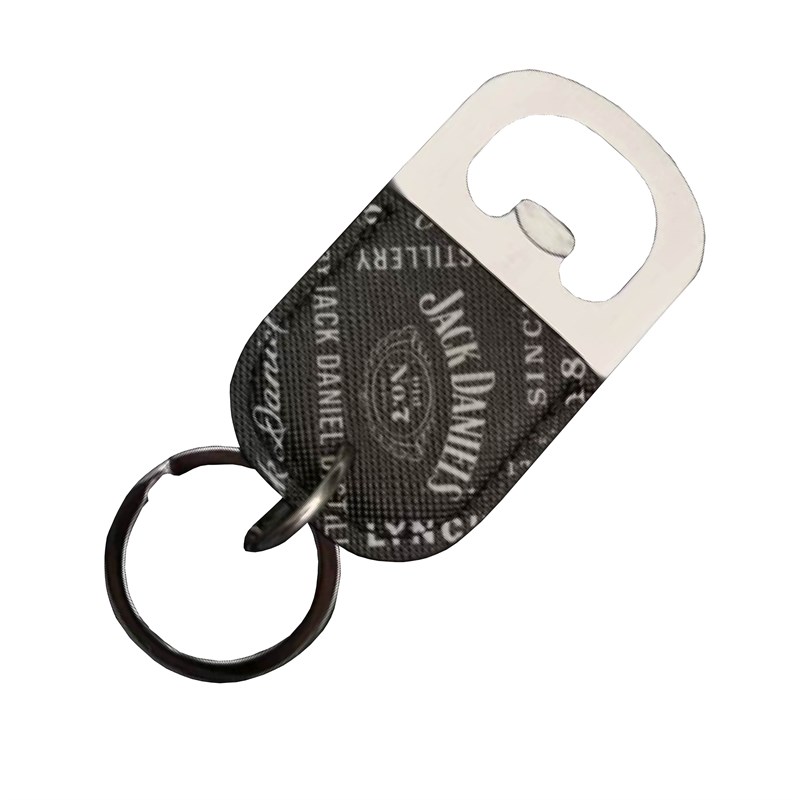Pattern Keychain Bottle Opener