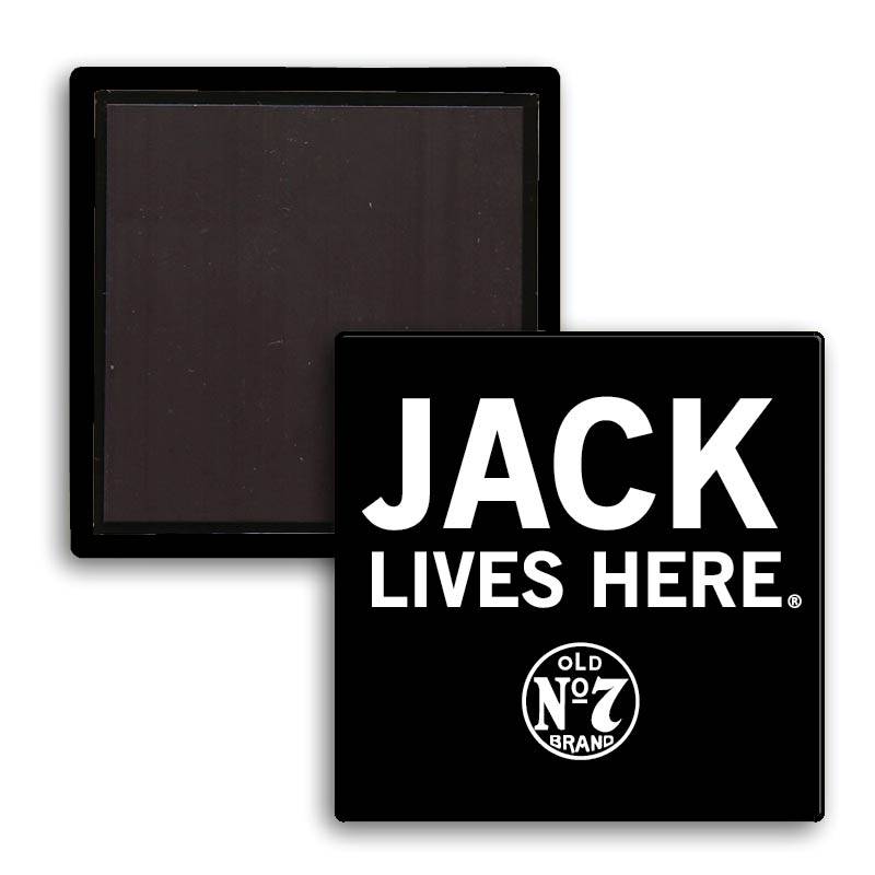 Jack Lives Here Button Magnet