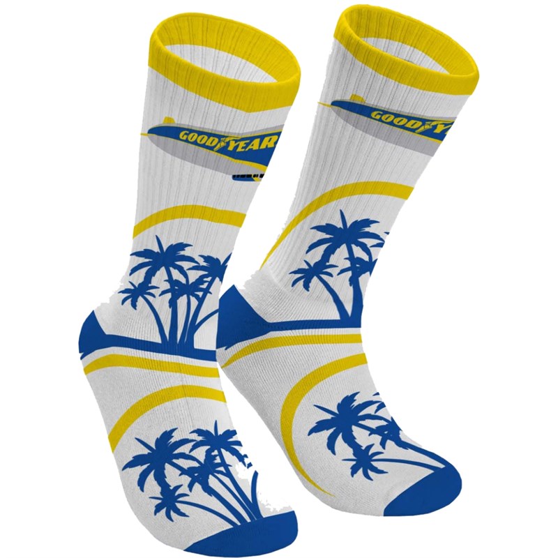 Palm Tree Athletic Socks