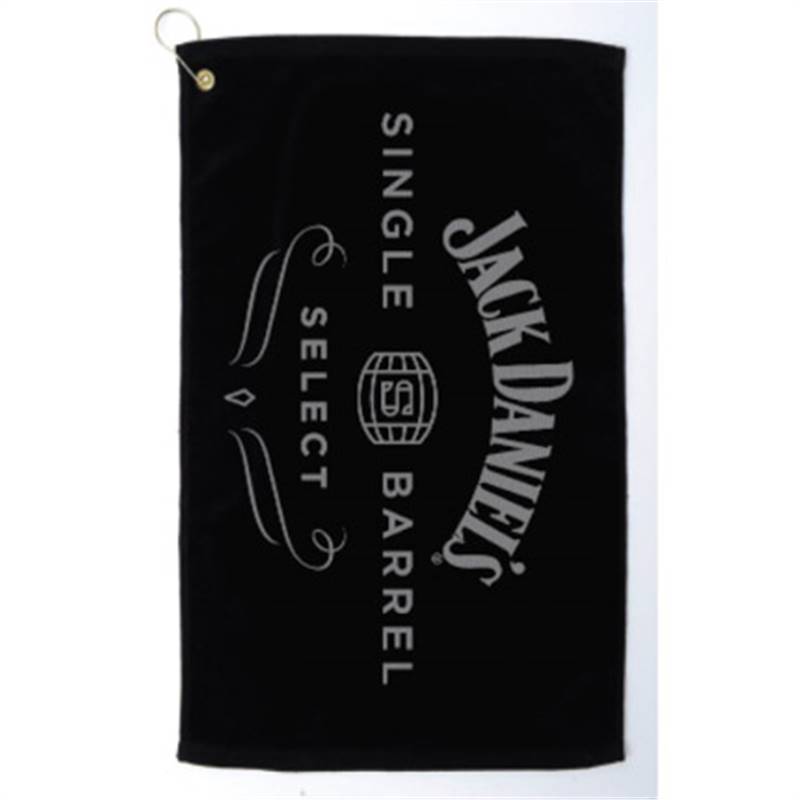 Single Barrel Jacquard Golf Towel