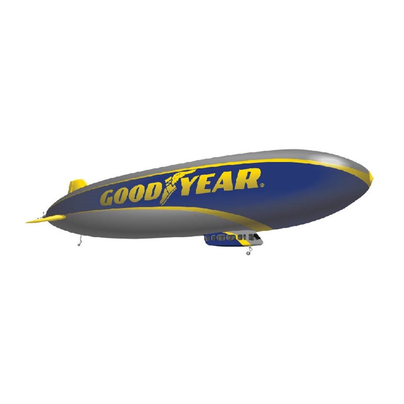 Blimp Decal - 6 Inch