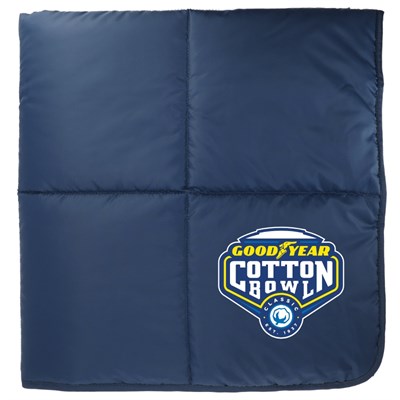 Cotton Bowl Puffer Blanket